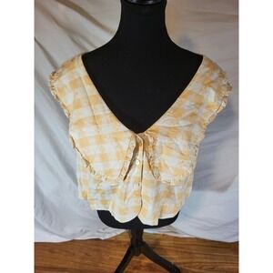 rachel antonoff Georgia top Size XL
